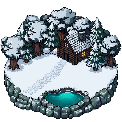 The garden in Winter